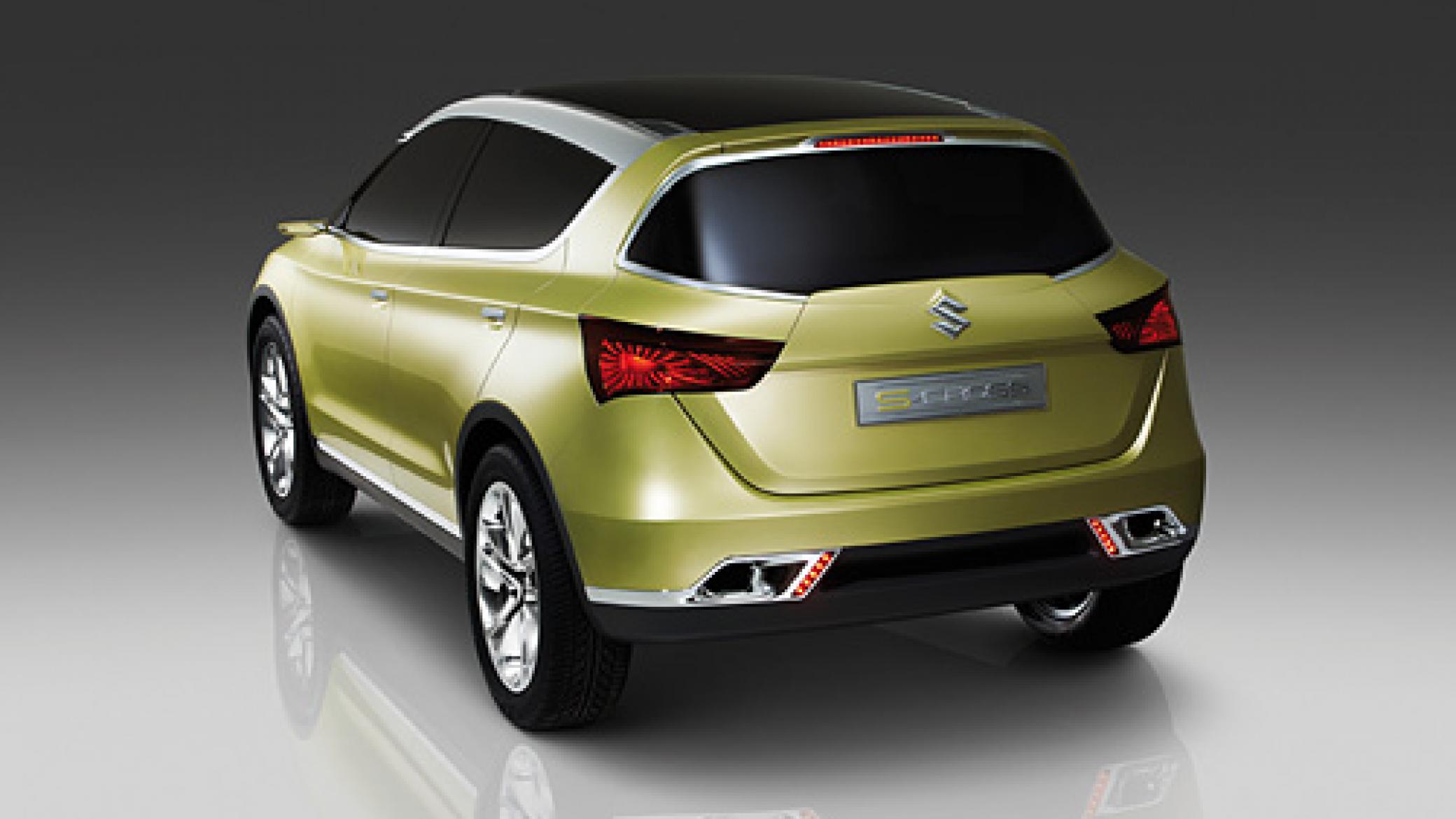 Le conceptcar Suzuki SCross le tout nouveau modèle SUV de classe